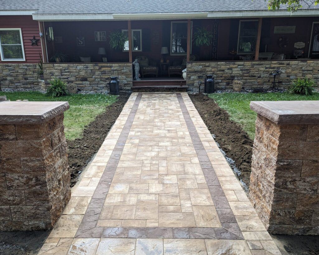 patio walkway entry